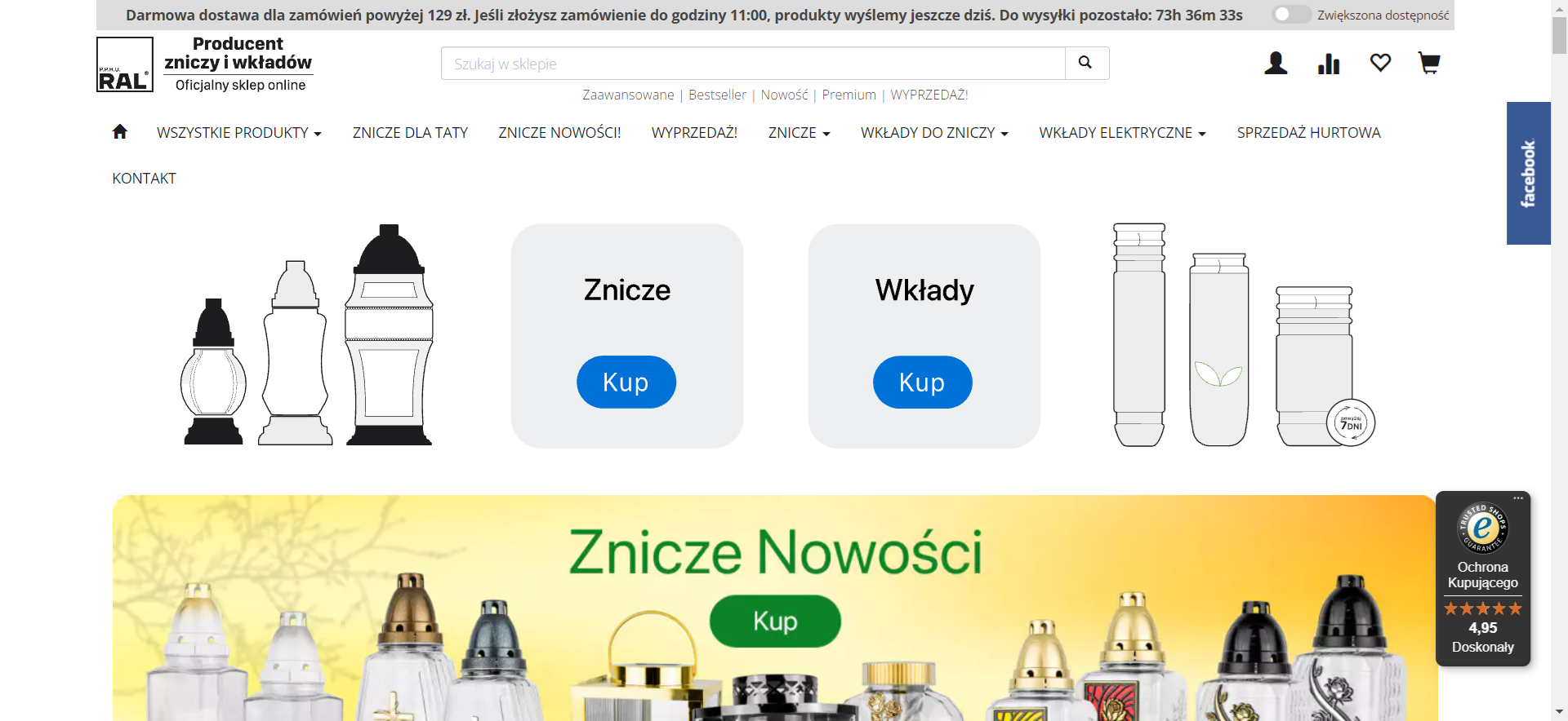 Czego współcześni konsumenci oczekują od producentów wkładów do zniczy?